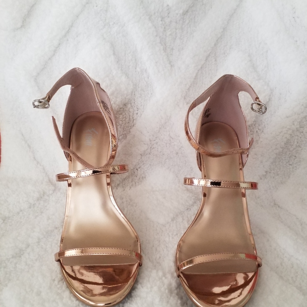 Fioni Rose Gold Heels